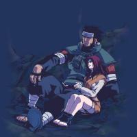 Asuma guarding Kurenais Sleep